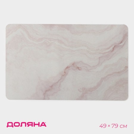 Dolyan's house "Marble", diatomite, 49 × 79 cm