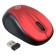 Mouse call 665MW Black/Red optical (1600DPI) wireless USB for laptop (3but)