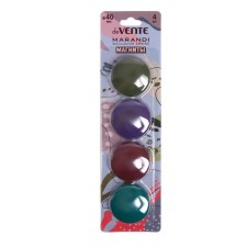 Magnets for boards 40 mm, 4 pieces, Devente. Morandi, 4 colors, blister
