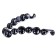Hair Banana "Virtuos" City, 10.5 cm, black