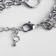 Bracelet Metal "Chain" on the ring, color silver, 17 cm