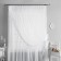 Tulle "vintage", size 400x270 cm, white color