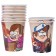 Paper glass "Happy Birthday!", 250 ml, gravity farz