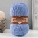 Yarn "Angora Gold Simli" 20% wool, 75% acrylic, 5% metallic 500m/100g (40 blue)