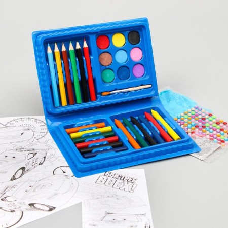 Set for creativity, 35 items, cars-2