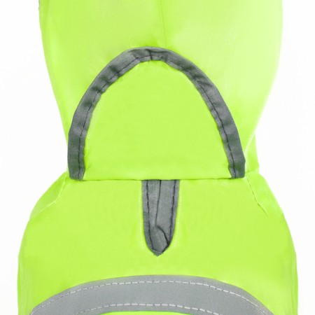 Combiason for dogs, demi -season with a visor, size M (DS 32, OG 45, Osh 35 cm), green-5