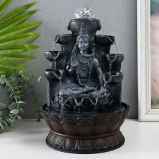 The desktop fountain with the backlight 