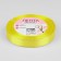 A satin ribbon "Silver threads", 15 mm × 23 ± 1 m, yellow color No. 015