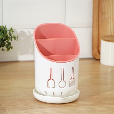 Table for cutlery shares, 3 compartments, 12 × 12 × 9 cm, color mix-7