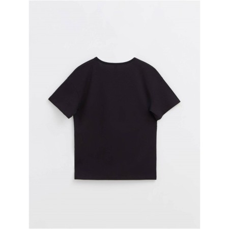 Футболка для девочек Conte Elegant , рост 110-116 см, цвет black-1