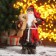 Santa Claus "In a red fur coat with a bear" 30 cm