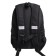 Youth backpack, 42 ​​x 31 x 13 cm, ergonomic back, Stavia "megapolis", black