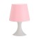 Table lamp 1340008 1HE14 15W Pink D = 19.5 height 28 cm Risalux