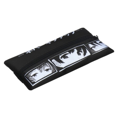 Penal soft, 1 compartment, 95 x 200 mm, flat, pm-shp28 anime, with an elastic band for a notebook,-5