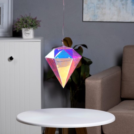 LED figure "Diamond" 17 × 25 × 17 cm, plastic, 220 V, glow of white-1