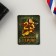 Magnet and keychain "Real Hero", set of 2 items