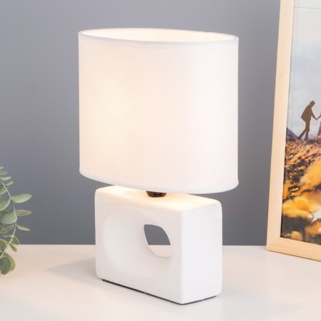Michelle table lamp E27 40W white 12.5x20x27 cm Risalux-1