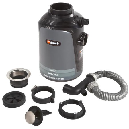 Bort Alligator Plus Food Waste, 750 W, 3 steps, 5.2 kg/min, black-4