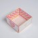 Bearbox under the gentor with PVC lid, confectionery packaging "I love you", 12 x 6 x 11.5 cm