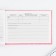 Medical card in a solid cover Form No. 112/U "Pink", 80 liters