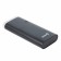 Oxion external battery, 3 USB, 10,000 mAh, Li-Ion, 2 A, plastic, black
