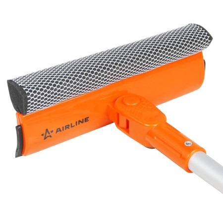 AIRLINE glass washing brush, with foam and water supply, folding, 40 cm-1