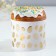 Kulich rim with embossing “Light Easter!”, 24 x 5 cm.