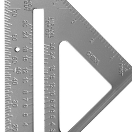 DEKO DKM180-255-180 square, triangular, bilateral scale, 180 x 180 mm-2