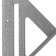 DEKO DKM180-255-180 square, triangular, bilateral scale, 180 x 180 mm