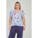 Female blouse, size 52, light blue color