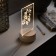 LED nightlight with a marker 10 × 19 × 10 cm, USB, glow warm white