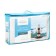 Blanket with filler Zen, size 140x205 cm, white color