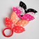 Hair elastic bands, “ears” set, unicorn, 10 pcs.