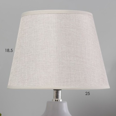 Laura table lamp E14 40W white-gray 22x22x39 cm-2