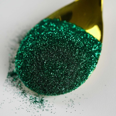 Food sparkles with small fraction are green for cupcakes, cakes and drinks, 5 g.-2
