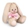 Soft toy "Bunny mi in Salunavichka with a bell", 15 cm