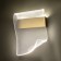 Bra "Papyrus" Led 3000k gold 27x19x19cm