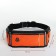 Lightning waist bag, 3 departments, Orange color