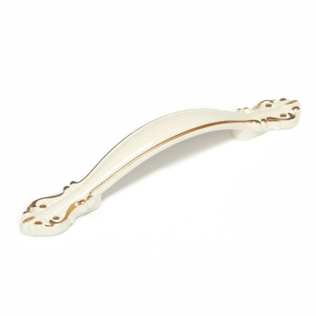 Hand-slop RS201, m/o 96 mm, white, with a golden insert-3