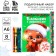 Gift New Year's set: notebook, pencils of b/g 2 pcs and wax crayons "Magic set"