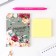 Set of “The most dear teacher”: A6 diary 64 sheets, block with a sticky layer and pen Plastic