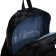 Youth backpack from textiles, 6 pockets, black color