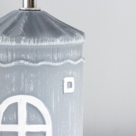 Table lamp "Maizon" E14 40W gray 22.5x22.5x33.5 cm Risalux-4