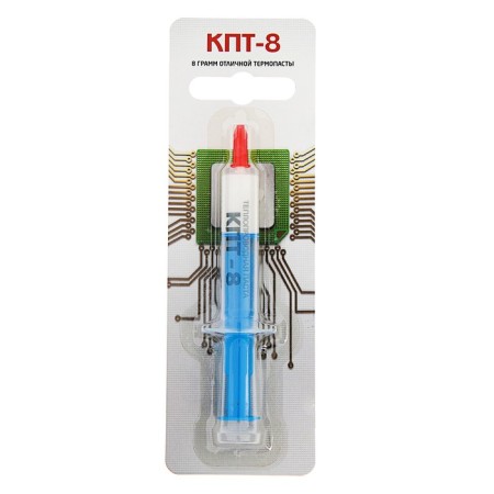 Thermal paste "KPT-8", 8 gr, syringe-4
