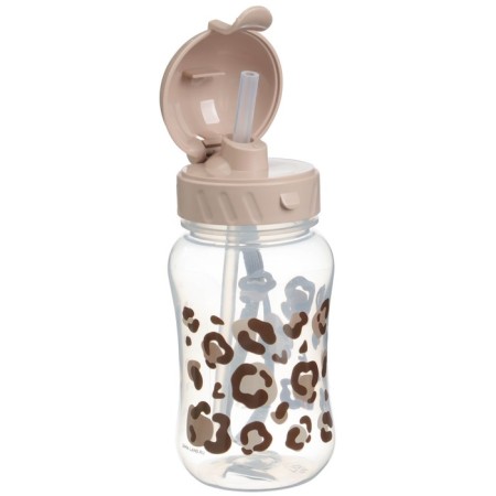 Drill - children's impotion with silicone tube "Lapard", 270 ml., Beige color-1