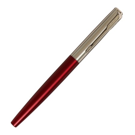 Gift feathers in the leatherette case, Bordeaux body with silver-1