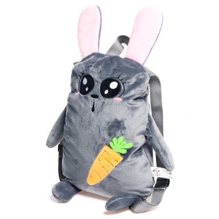 Soft toy-rug “Bunny”, color gray color-1