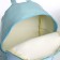 Baby backpack, lightning department, blue color