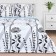 Bed linen "Ethel" Duet Dandelion 143*215 cm - 2 pcs, 240*220 cm, 70*70 cm -2 pcs, calico