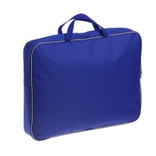 Folder for drawings and drawings A3, 470 x 350 x 70 mm, with handles, textile, calligrata, blue